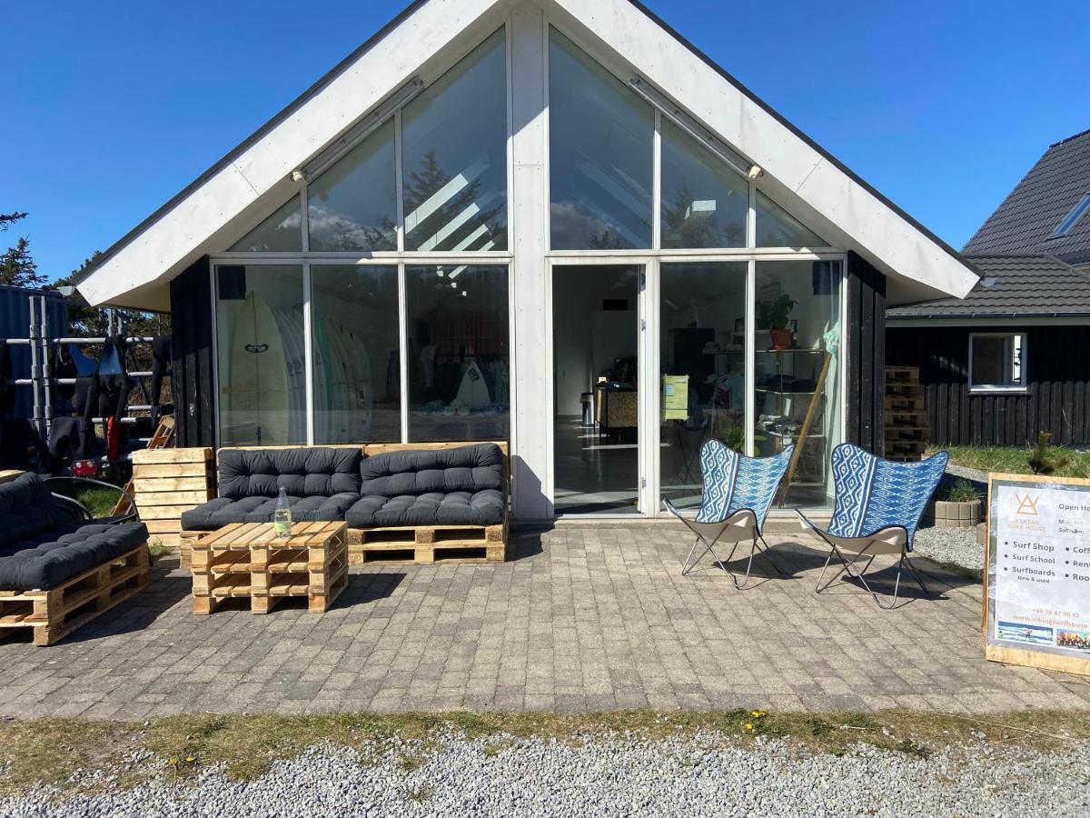 Ferienwohnung Viking Surf House Klitmøller Exterior foto